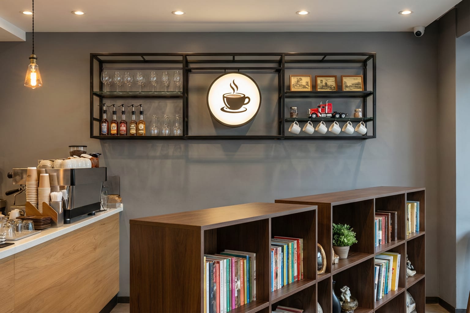 The Counter & Library